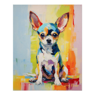 Super Niedlich Chihuahua Dog Puppy 002 - Xeno Luci Poster