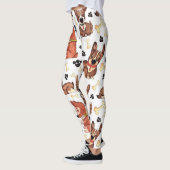 Super Niedlich Corgi Leggings (Links)