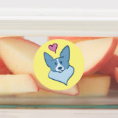 Super Niedlich Corgi Stickers Etiketten (Befestigt)