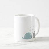 Super Niedlich Couple Dolphin Kaffeetasse (VorderseiteRechts)