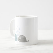 Super Niedlich Couple Dolphin Kaffeetasse (Vorderseite Links)