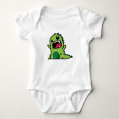 Super Niedlich Dinosaurier Baby Strampler (Vorderseite)