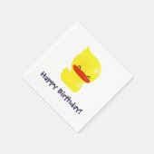 Super Niedlich Ducky Paper Napkins Serviette (Ecke)
