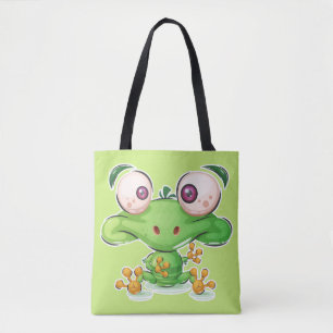 Super Niedlich Froggie Illustration Tasche
