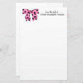 Super Niedlich Girly Stuff Stationery Briefpapier (Vorne/Hinten)