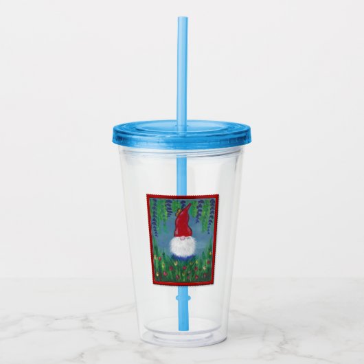 Super Niedlich Gnome Acryltrinkbecher (Vorderseite)