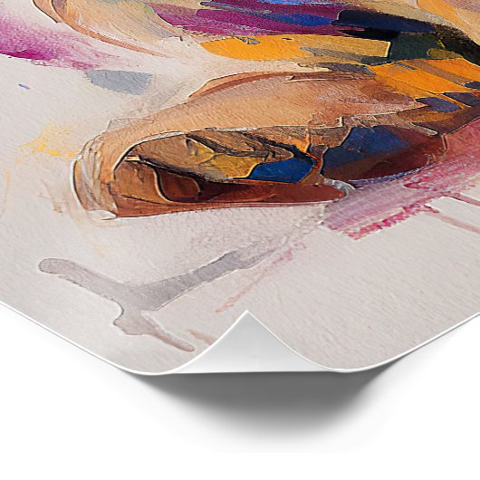 Super Niedlich Golden Retriever Dog Puppy 005 - Xe Poster (Ecke)