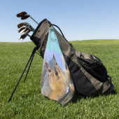 Super niedlich golfhandtuch (Gras)