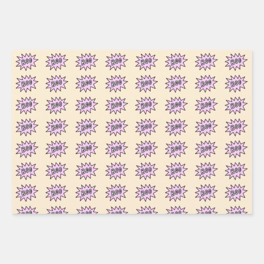 Super Niedlich Halloween Geschenkpapier Set (Vorderseite 2)