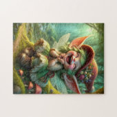 Super Niedlich Happy Pixie Puzzle (Horizontal)