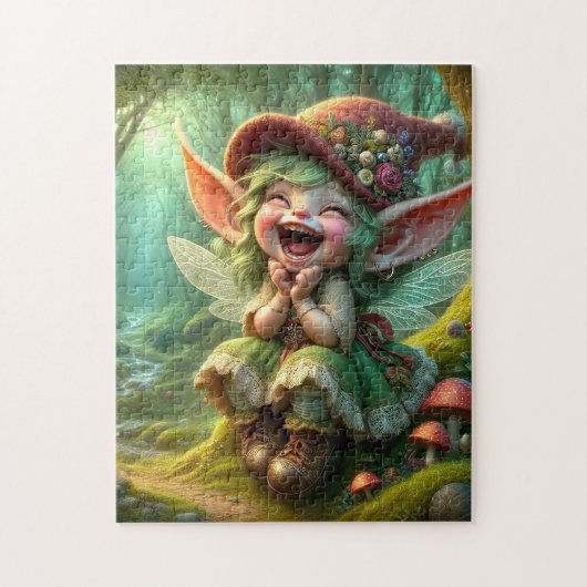 Super Niedlich Happy Pixie Puzzle (Vertikal)