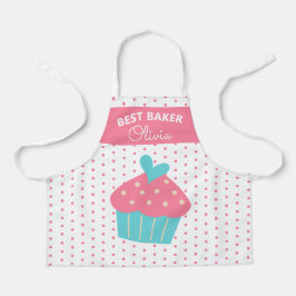 Super Niedlich Head Baker farbenfroh Cupcake Backe Schürze