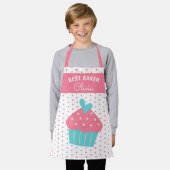 Super Niedlich Head Baker farbenfroh Cupcake Backe Schürze (Getragen)