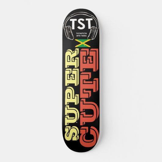 SUPER NIEDLICH /JAM Skateboard (Vorderseite)