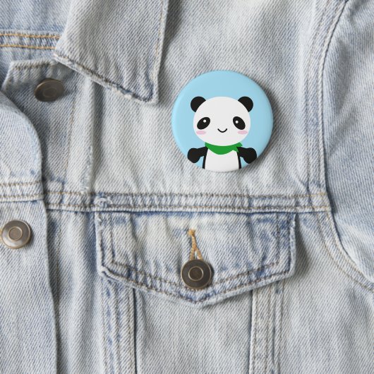 Super Niedlich Kawaii Panda Button (Beispiel)