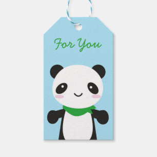 Super Niedlich Kawaii Panda Geschenkanhänger
