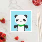 Super Niedlich Kawaii Panda Serviette (Beispiel)