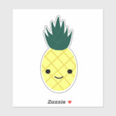 Super Niedlich Kawaii Pineaple Aufkleber (Blatt)