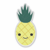 Super Niedlich Kawaii Pineaple Aufkleber (Vorderseite)