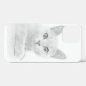 SUPER NIEDLICH Kitten Portrait Case-Mate iPhone Hülle (Rückseite (Horizontal))