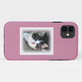SUPER NIEDLICH Kitten Portrait Foto Case-Mate iPhone Hülle (Rückseite (Horizontal))
