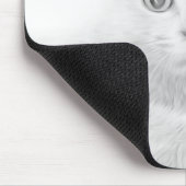 SUPER NIEDLICH Kitten Portrait Mousepad (Ecke)