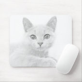 SUPER NIEDLICH Kitten Portrait Mousepad (Mit Mouse)