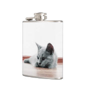 SUPER NIEDLICH Kitty Portrait Flachmann (Links)