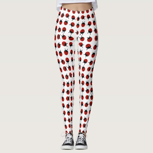 Super Niedlich Ladybug Leggings (Vorderseite)
