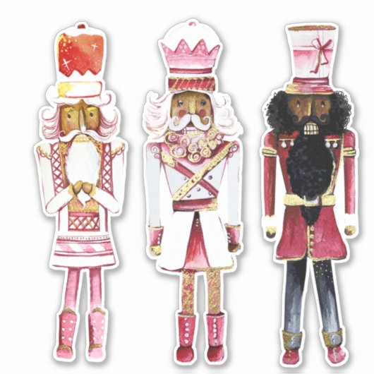 Super Niedlich Melanin Toy Soldiers Aufkleber (Vorderseite)