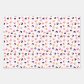 Super Niedlich Modernes lila KürbisHalloween Geschenkpapier Set (Vorderseite 3)