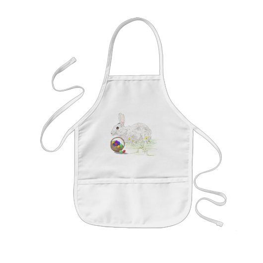 Super Niedlich Osterhase Kinderschürze (Vorne)