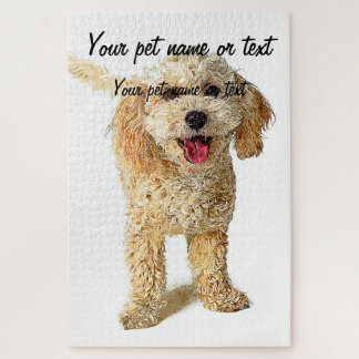 Super Niedlich Poodle Dog Puzzle