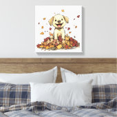 Super Niedlich Puppy Leinwanddruck (Insitu (Schlafzimmer))