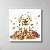 Super Niedlich Puppy Leinwanddruck (Vorderseite)