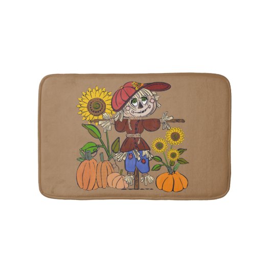 Super Niedlich Scarecrow Badematte (Vorderseite)