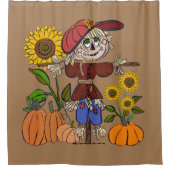 Super Niedlich Scarecrow Duschvorhang (Vorderseite)