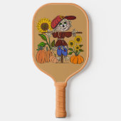 Super Niedlich Scarecrow Pickleball Schläger (Vorderseite)