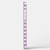 Super Niedlich und Girly Polka Dot Pattern Monogra Case-Mate iPhone Hülle (Rückseite / Links)