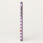 Super Niedlich und Girly Polka Dot Pattern Monogra Case-Mate iPhone Hülle (Hinten/Links)