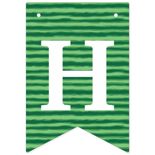 Super Niedlich Watermelon Birthday Wimpelkette (Zweite Fahne)