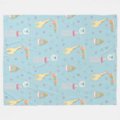 Super niedliche ABDL | erwachsene Babydecken | Fleecedecke (Vorderseite (Horizontal))