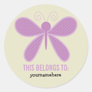 Super Niedliche Blume DAS GEHÖRT ZU Stickern Runder Aufkleber