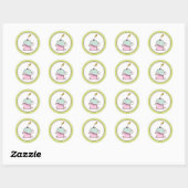 Super Niedliche Cupcake Stickers (Blatt)