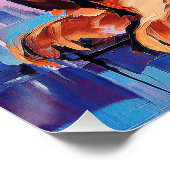 Super Niedliche Dackel Hund Welpe 002 - Xeno Lucil Poster (Ecke)