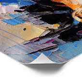 Super Niedliche Dackel Hund Welpe 005 - Xeno Lucil Poster (Ecke)