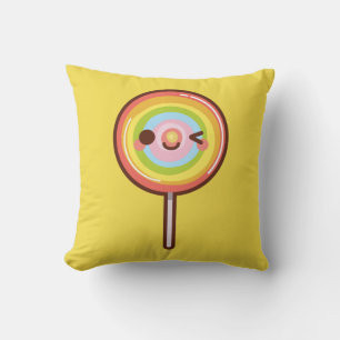 Super niedliche Kawaii Regenbogenfarben Lollipop Kissen