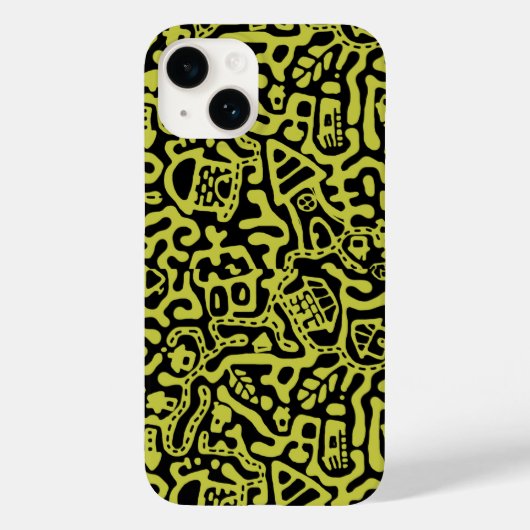 Super niedliche kleine Gemeinde Case-Mate iPhone Hülle (Rückseite)