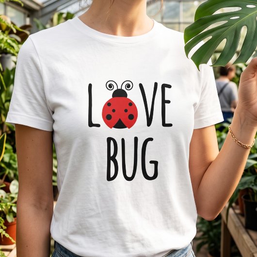 Super Niedliche Liebe Bug T-Shirt
