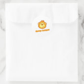 Super Niedlicher Affe Runder Aufkleber (Tasche)